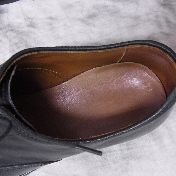 実際に弊社で買取させて頂いたAlen Edmonds/アレンエドモンズ キャップトゥ レザーシューズ /8-1/2Eの画像 4枚目