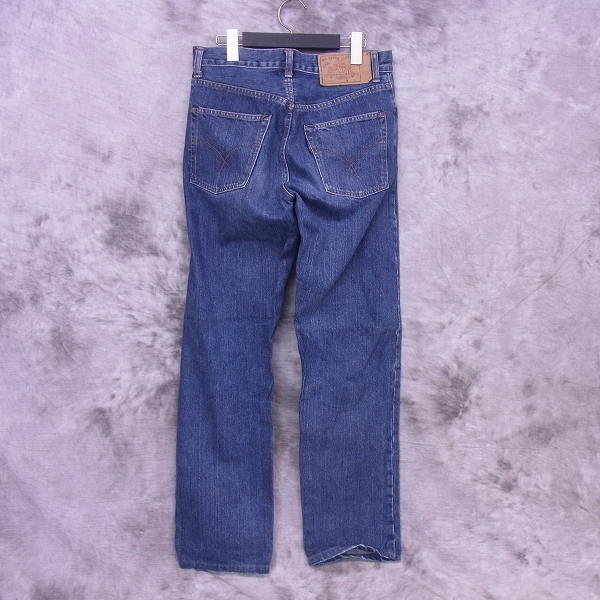 実際に弊社で買取させて頂いたHOLLYWOOD RANCH MARKET/ハリウッドランチマーケット インディゴデニム 紙パッチ/30の画像 1枚目