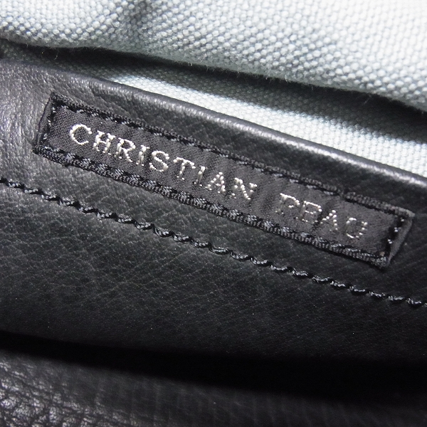 実際に弊社で買取させて頂いたCHRISTIAN PEAU/クリスチャンポー 2WAY レザーショルダーバッグの画像 6枚目