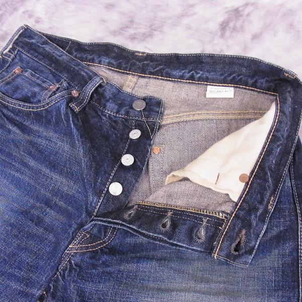 実際に弊社で買取させて頂いたSUGARCANE/シュガーケーン ジーンズ SC41501H スリムフィット ユーズドウォッシュ の画像 2枚目