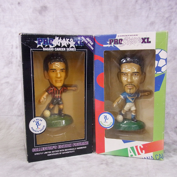 PRO Stars XL/プロスターズ ROBERTO BAGGIO/バッジオ INTER MILAN/インテルミラノ フィギュア  2点セットの買取実績 - ブランド買取専門店リアクロ