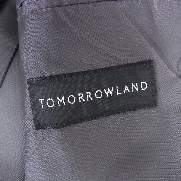 実際に弊社で買取させて頂いたTOMORROWLAND×ERMENEGILDO ZEGNA/トゥモローランド×エルメネジルド ゼニア 3Bスーツ セットアップ 48の画像 2枚目