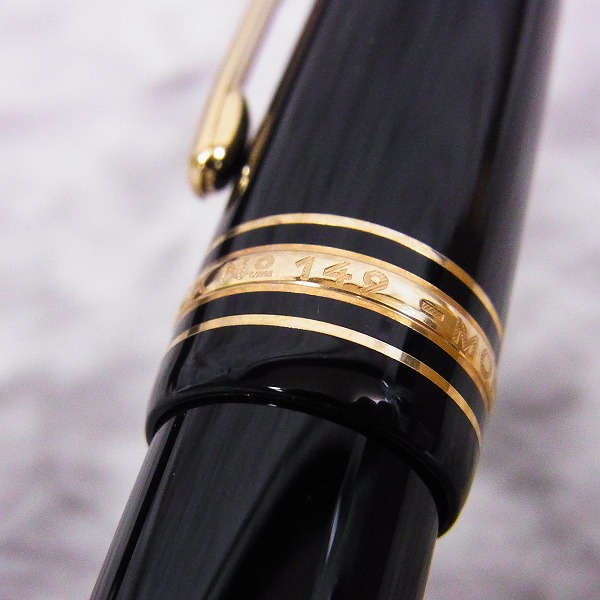 実際に弊社で買取させて頂いたMONTBLANC/モンブラン MEISTERSTUCK/マイスターシュテュック 万年筆 149 18K/750 の画像 4枚目