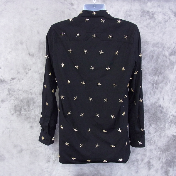 実際に弊社で買取させて頂いたGIVENCHY/ジバンシィ 10S/S スターフルスタッズシャツ/コレクションモデル/39の画像 1枚目