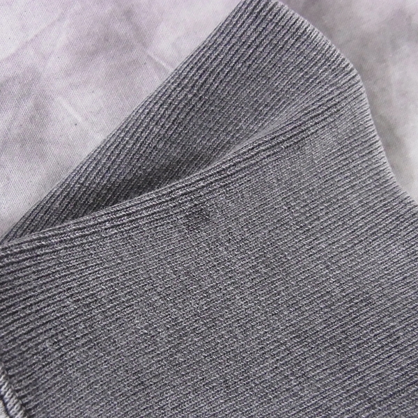 実際に弊社で買取させて頂いたM/エム ピグメント加工 プルオーバーパーカー Lの画像 5枚目