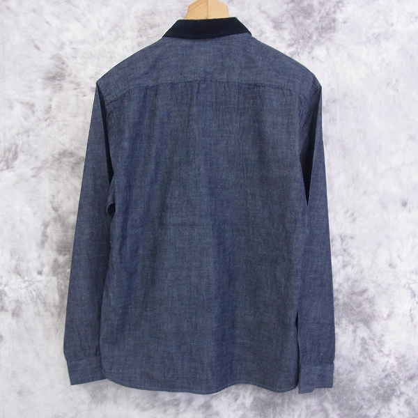 実際に弊社で買取させて頂いたRATS/ラッツ 16AW CORDUROY COLLAR SHIRT TYPE-A コーデュロイカラーシャツ/Lの画像 1枚目