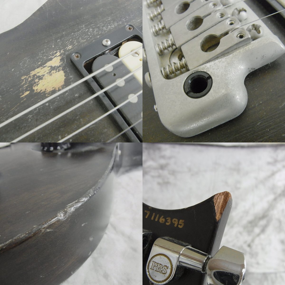 実際に弊社で買取させて頂いた★Paul Reed Smith/ポールリードスミス PRS Singlecut Standard Satin CHARCOAL エレキギターの画像 7枚目