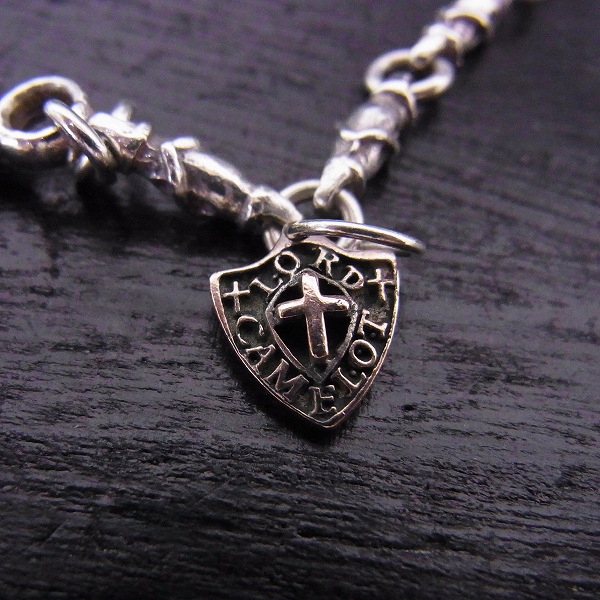 実際に弊社で買取させて頂いたLord Camelot/ロードキャメロット ガーネット付ネックレスチェーン LC-1009GA/40cmの画像 2枚目