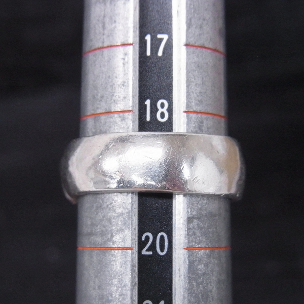 実際に弊社で買取させて頂いたCRAZY PIG/クレイシーピッグ TUDOR TOP RING/チューダー トップ リング 19号の画像 7枚目