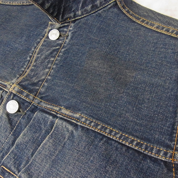 実際に弊社で買取させて頂いたDENIME/ドゥニーム 2nd デニムジャケット /Gジャン/Lの画像 7枚目