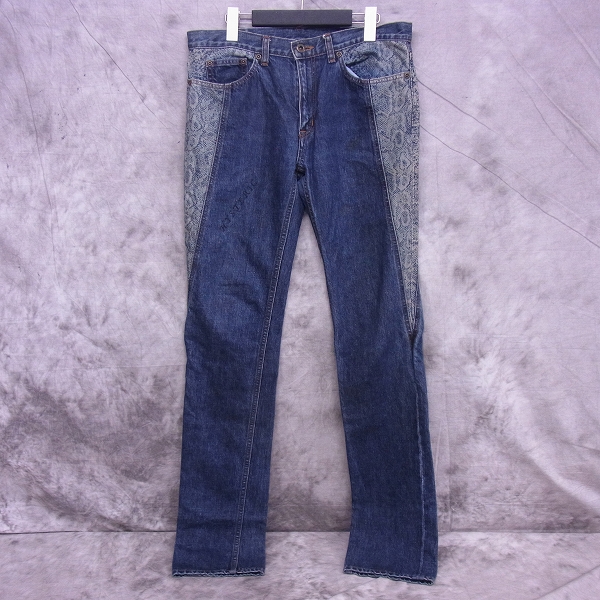 実際に弊社で買取させて頂いたHYSTERICS/ヒステリックス 切り替えデニムパンツ/ジーンズ L