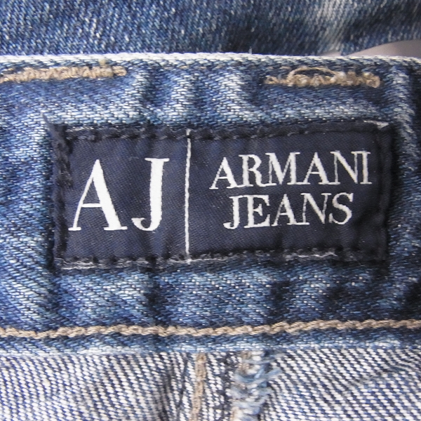 実際に弊社で買取させて頂いたARMANI JEANS/アルマーニジーンズ P36 デニムパンツ US38の画像 3枚目
