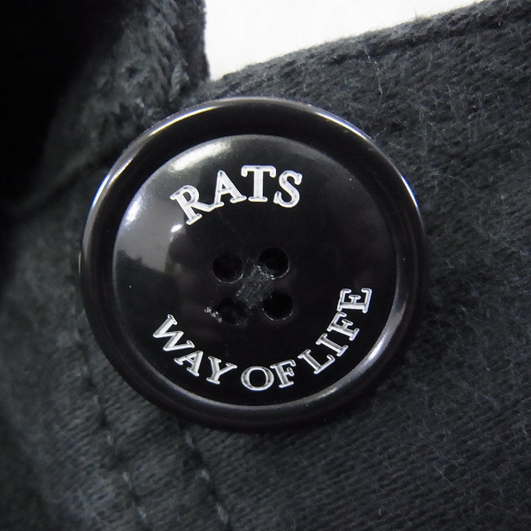 実際に弊社で買取させて頂いたRATS/ラッツ 16AW FRENCH WORK JKT フレンチワークジャケット/Mの画像 6枚目