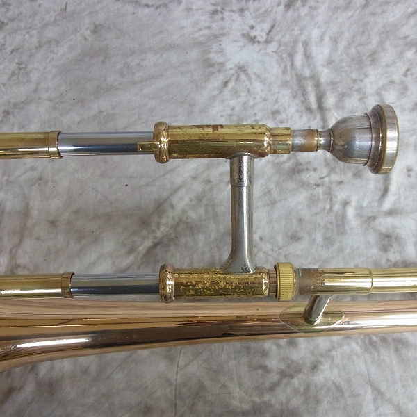 実際に弊社で買取させて頂いた★中古 YAMAHA YSL-353/YSL353 ヤマハ テナートロンボーン マウスピース付きの画像 2枚目