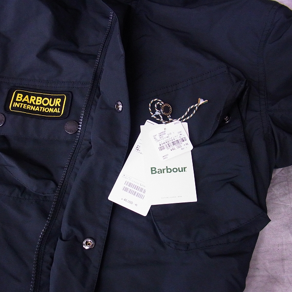 実際に弊社で買取させて頂いたBARBOUR/バブアー インターナショナルジャケット スリムフィット Lの画像 8枚目