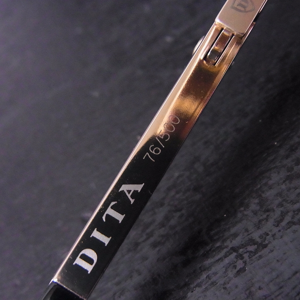 実際に弊社で買取させて頂いた【12万↑↑】DITA/ディータ　MACH-FIVE/マックファイブ  チタンフレームサングラス ハイエンドライン DRX-2087-C-RGD-LTD-64の画像 8枚目