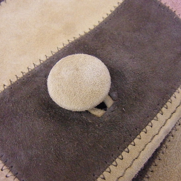 実際に弊社で買取させて頂いたHysterics/ヒステリックス ゴートレザー パッチワーク 3Bジャケット Fの画像 7枚目