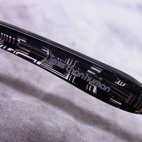 実際に弊社で買取させて頂いたLess than human/レスザンヒューマン メガネフレーム 1010の画像 4枚目
