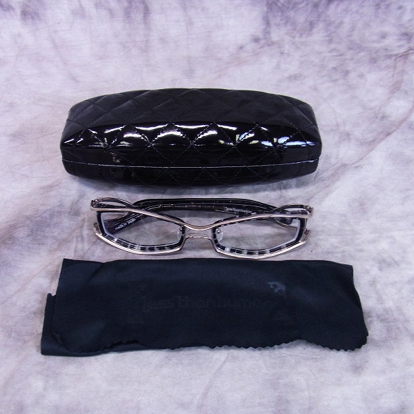 実際に弊社で買取させて頂いたLess than human/レスザンヒューマン メガネフレーム 1010の画像 8枚目