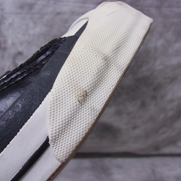 実際に弊社で買取させて頂いたBEDWIN×CONVERSE コラボ レザー ジャックパーセル スタッズ付 27.5の画像 8枚目