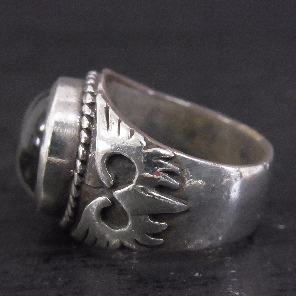 実際に弊社で買取させて頂いたCRAZY PIG/クレイジーピッグ クリスタル スカルリング 13.5号 の画像 2枚目