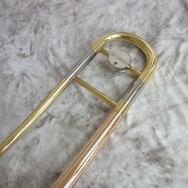 実際に弊社で買取させて頂いた★中古 YAMAHA YSL-353/YSL353 ヤマハ テナートロンボーン マウスピース付きの画像 3枚目