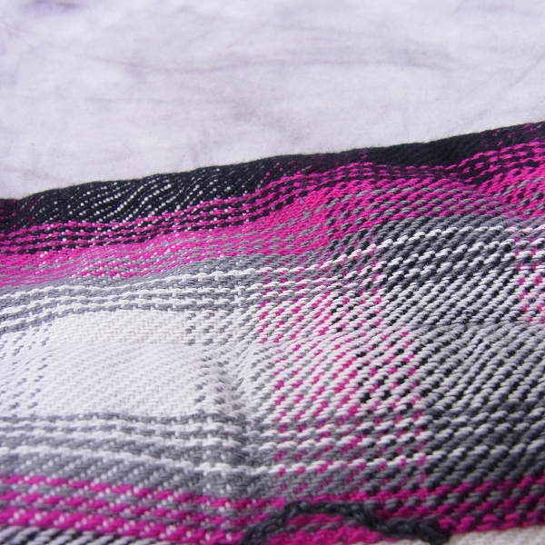 実際に弊社で買取させて頂いたjunhashimoto/ジュンハシモト　HOOK SHIRTS original nel/フックネルシャツ SHT014 NEL01/3の画像 4枚目