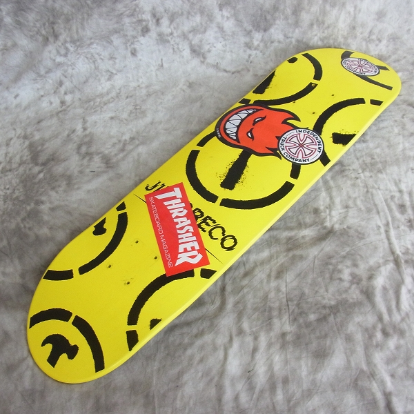 実際に弊社で買取させて頂いたDEATHWISH/デスウィッシュ GRECO HAMMERS ICON DECK/スケートボードデッキ 8.25インチ