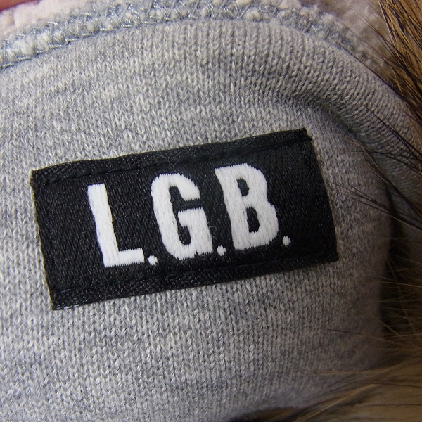 実際に弊社で買取させて頂いたLGB/ルグランブルー PULLOVER/M/with fur プルオーバーパーカー ラクーンファー/2の画像 2枚目