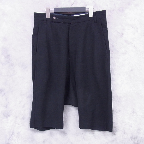 実際に弊社で買取させて頂いたRick Owens/リックオウエンス メンズ ハーフパンツ ブラック/XS