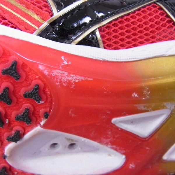 実際に弊社で買取させて頂いたasics/アシックス　SORTIEMAGIC LT/ソーティマジック ランニングシューズ レッド TMM456/26.5の画像 7枚目