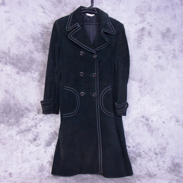 実際に弊社で買取させて頂いたHysterics/ヒステリックス 牛革 レザー ロングコート/F
