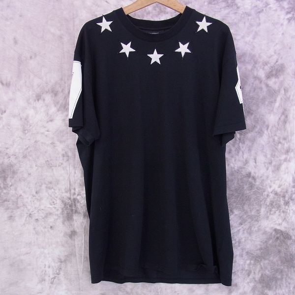 実際に弊社で買取させて頂いたGIVENCHY/ジバンシィ 17SS スターパッチＴシャツ/カットソー/S
