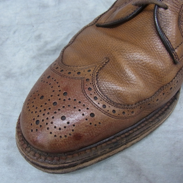実際に弊社で買取させて頂いたAllen Edmonds/アレンエドモンズ MacNeil/マックニール ウィングチップ シューズ/11の画像 6枚目