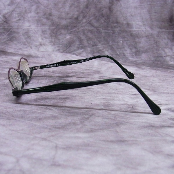 実際に弊社で買取させて頂いたLess than human/レスザンヒューマン×マジンガーZ  MAZINGER Z-4 度入り眼鏡の画像 2枚目