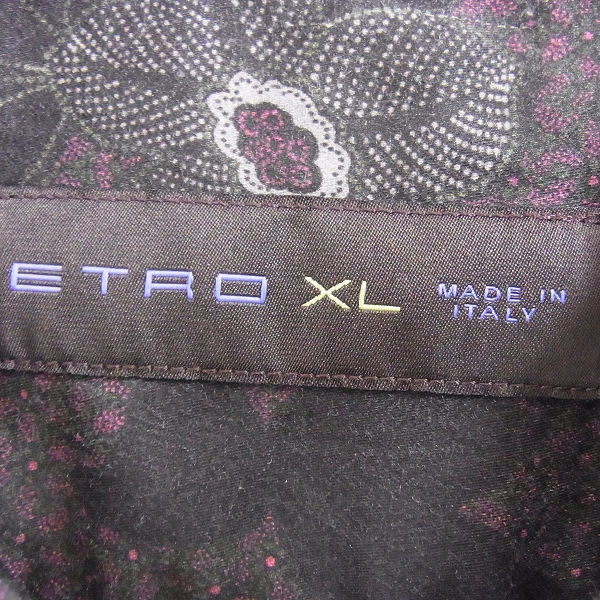 実際に弊社で買取させて頂いたETRO/エトロ ペイズリー 総柄シャツ 2点セット L/XLの画像 2枚目