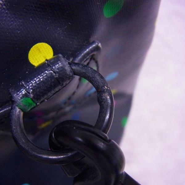 実際に弊社で買取させて頂いたHEAD PORTER/ヘッドポーター ドット柄 2WAYショルダー/ハンドバッグの画像 7枚目