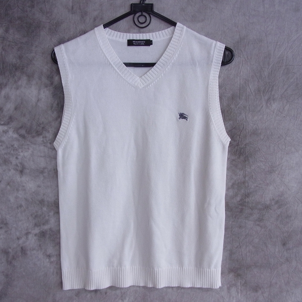 実際に弊社で買取させて頂いたBURBERRY BLACK LABEL/バーバリーブラックレーベル  ニットベスト/2