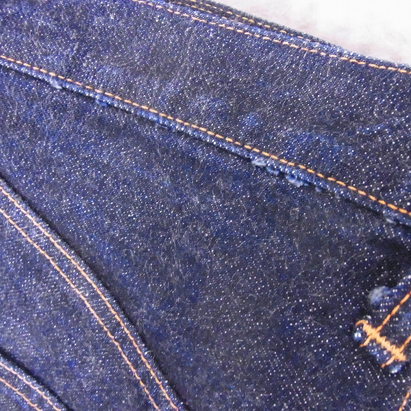 実際に弊社で買取させて頂いたDENIME/ドゥニーム 赤耳 デニム パンツ /025/W28/L36の画像 7枚目