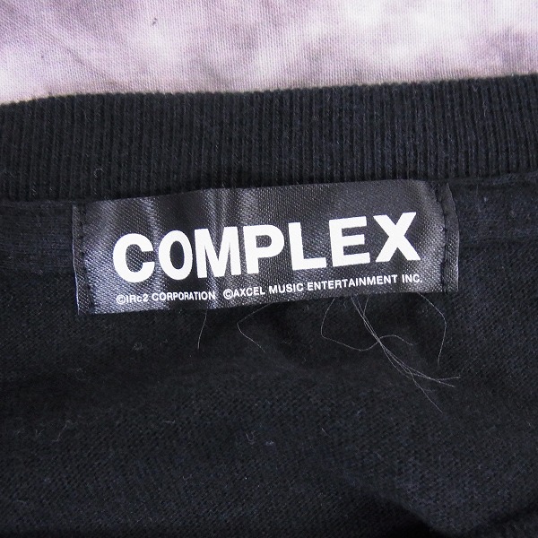 実際に弊社で買取させて頂いたCOMPLEX/コンプレックス 20110730/31 バンドTシャツ 半袖 /XLの画像 2枚目