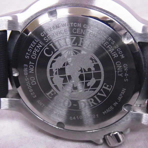 実際に弊社で買取させて頂いたCITIZEN/シチズン プロマスターダイバーズ 腕時計 E168-S100623の画像 4枚目