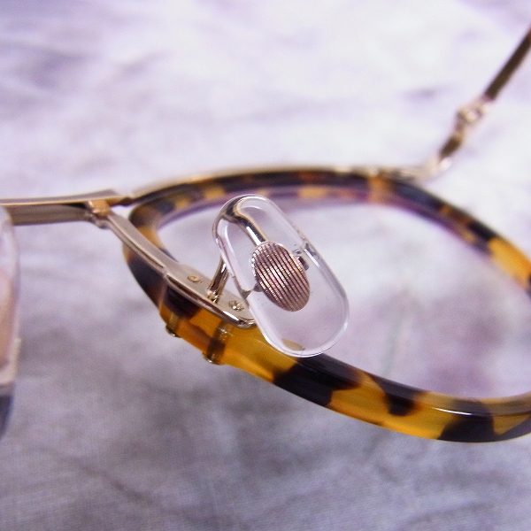 実際に弊社で買取させて頂いたChristian Roth/クリスチャンロス 日本製 眼鏡フレーム デミ柄 CR F07 C-3の画像 2枚目