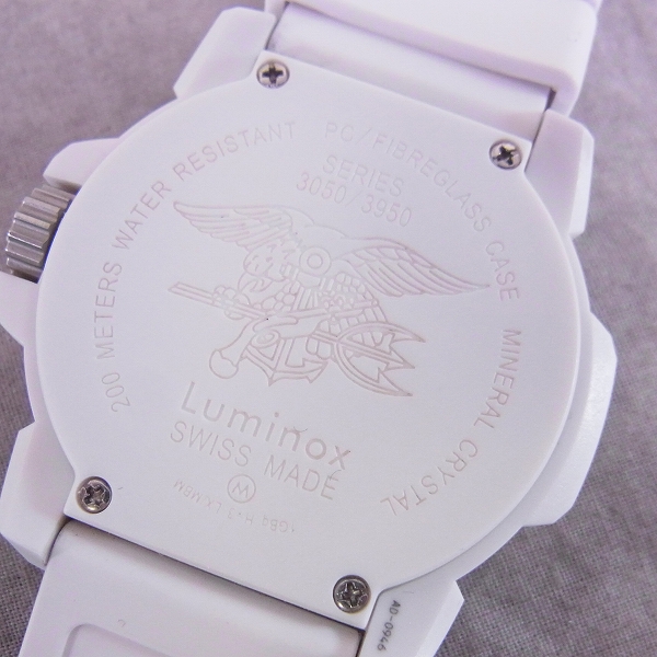 実際に弊社で買取させて頂いたLUMINOX/ルミノックス ネイビーシールズ 腕時計 3050/3950の画像 3枚目
