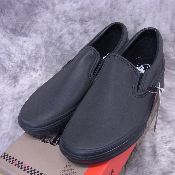 VANS×LEADER BIKES/バンズ×リーダーバイク SLIP-ON/スリッポン