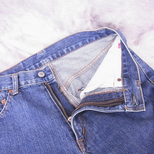 実際に弊社で買取させて頂いたHOLLYWOOD RANCH MARKET/ハリウッドランチマーケット インディゴデニム 紙パッチ/30の画像 2枚目