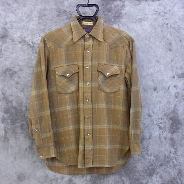 実際に弊社で買取させて頂いたPENDLETON/ペンドルトン ピュアウール ウエスタンシャツ/M