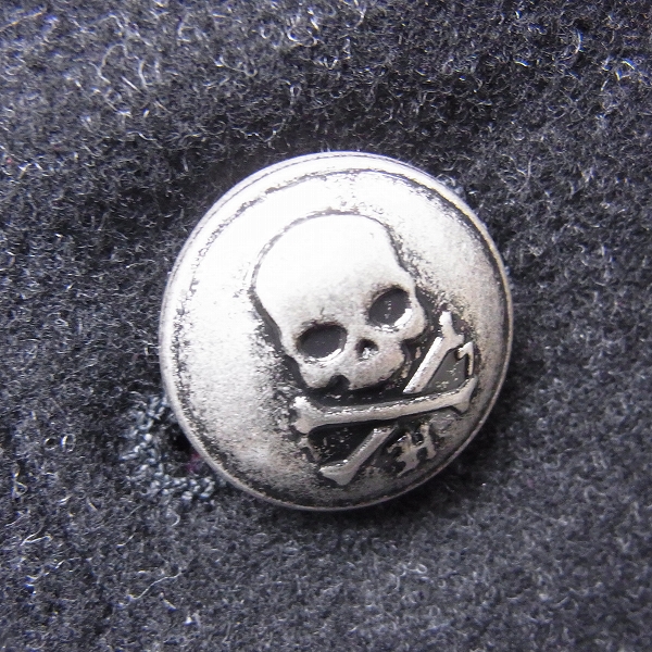 実際に弊社で買取させて頂いたHYDROGEN×Luigi Bianchi Mantova ロングコート 46Rの画像 5枚目