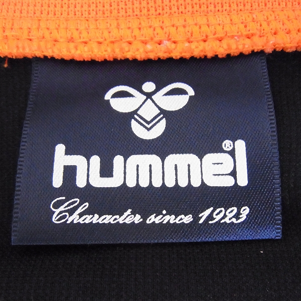 実際に弊社で買取させて頂いたHUMMEL/ヒュンメル セットアップジャージ ブラック×オレンジ Oの画像 2枚目