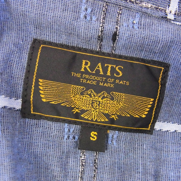 実際に弊社で買取させて頂いたRATS/ラッツ 16SS PIN CHECK L/S SHIRT チェックシャツ RS-0406/Sの画像 2枚目