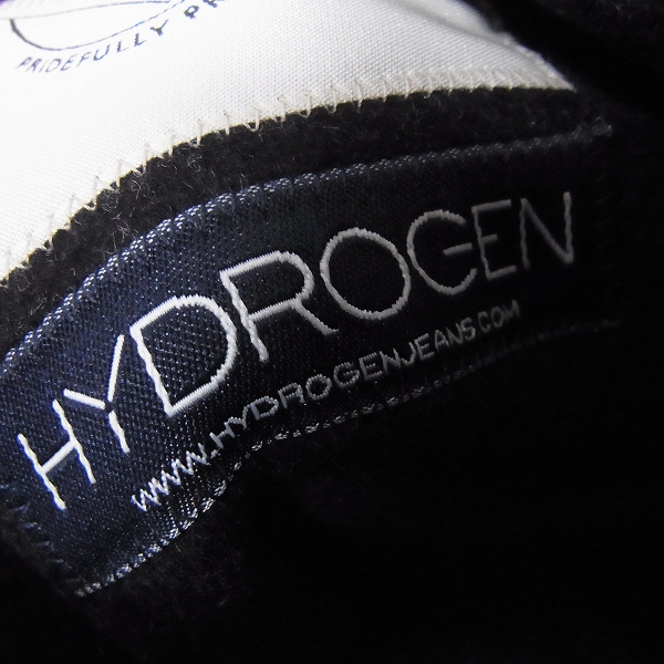 実際に弊社で買取させて頂いたHYDROGEN×Luigi Bianchi Mantova ロングコート 46Rの画像 2枚目